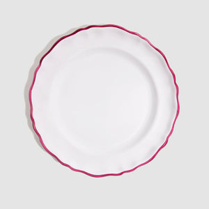 L'Horizon II Large Dinner/Charger Plate, Framboise