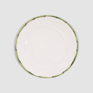 Ramatuelle Green Bamboo Large Dinner/Charger Plate