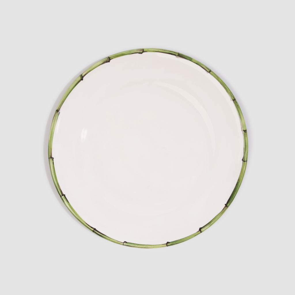 Ramatuelle Green Bamboo Dinner Plate