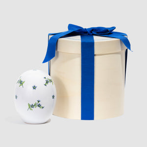 Faience Bleuet Easter Egg with Packaging 