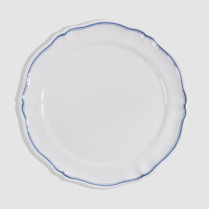 L'Horizon I Dinner Plate, Blue Moustiers