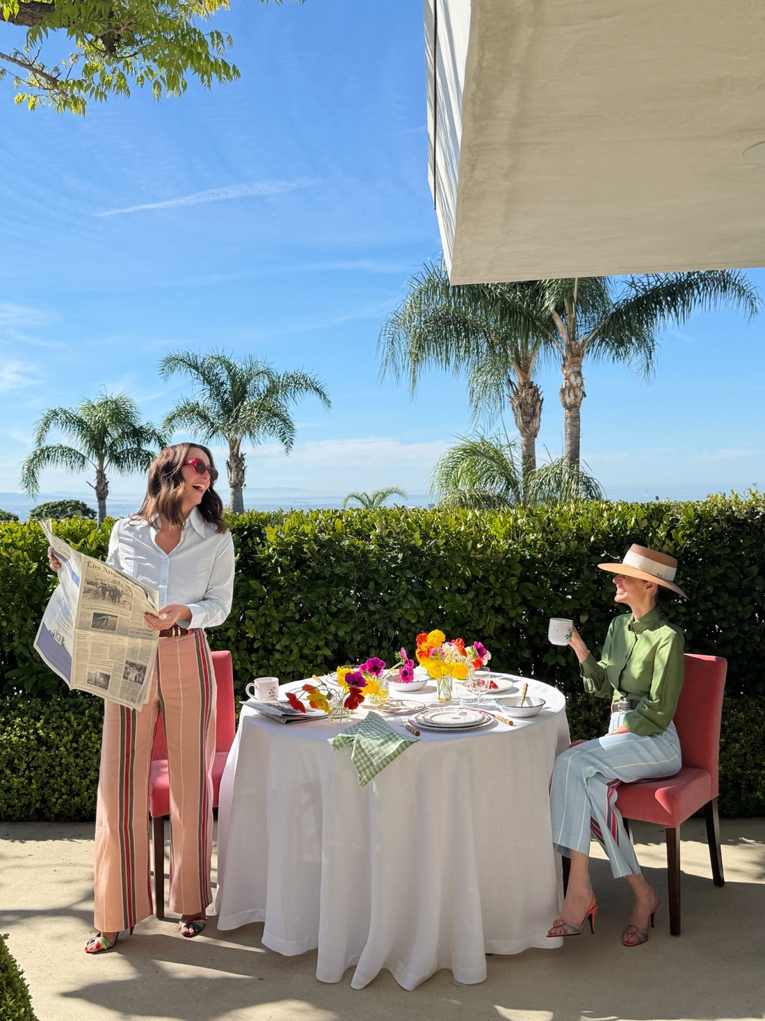 Zoë de Givenchy and Maria de la Orden