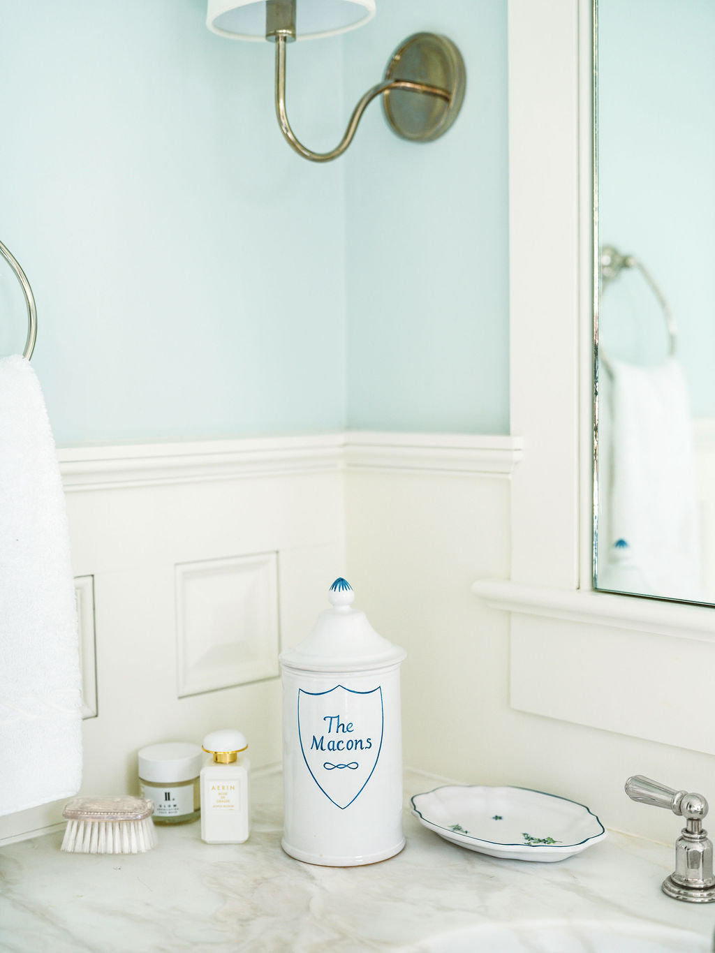 The ZdG Monogram Apothecary Jar