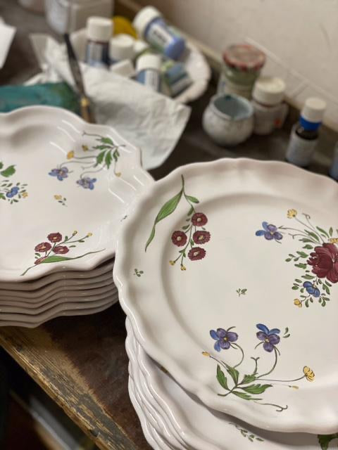 Picardie Plates at the Atelier 