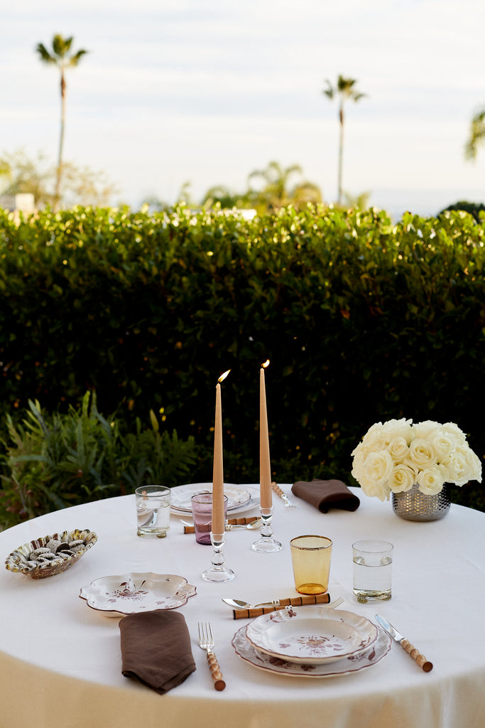 Outdoor tablesetting