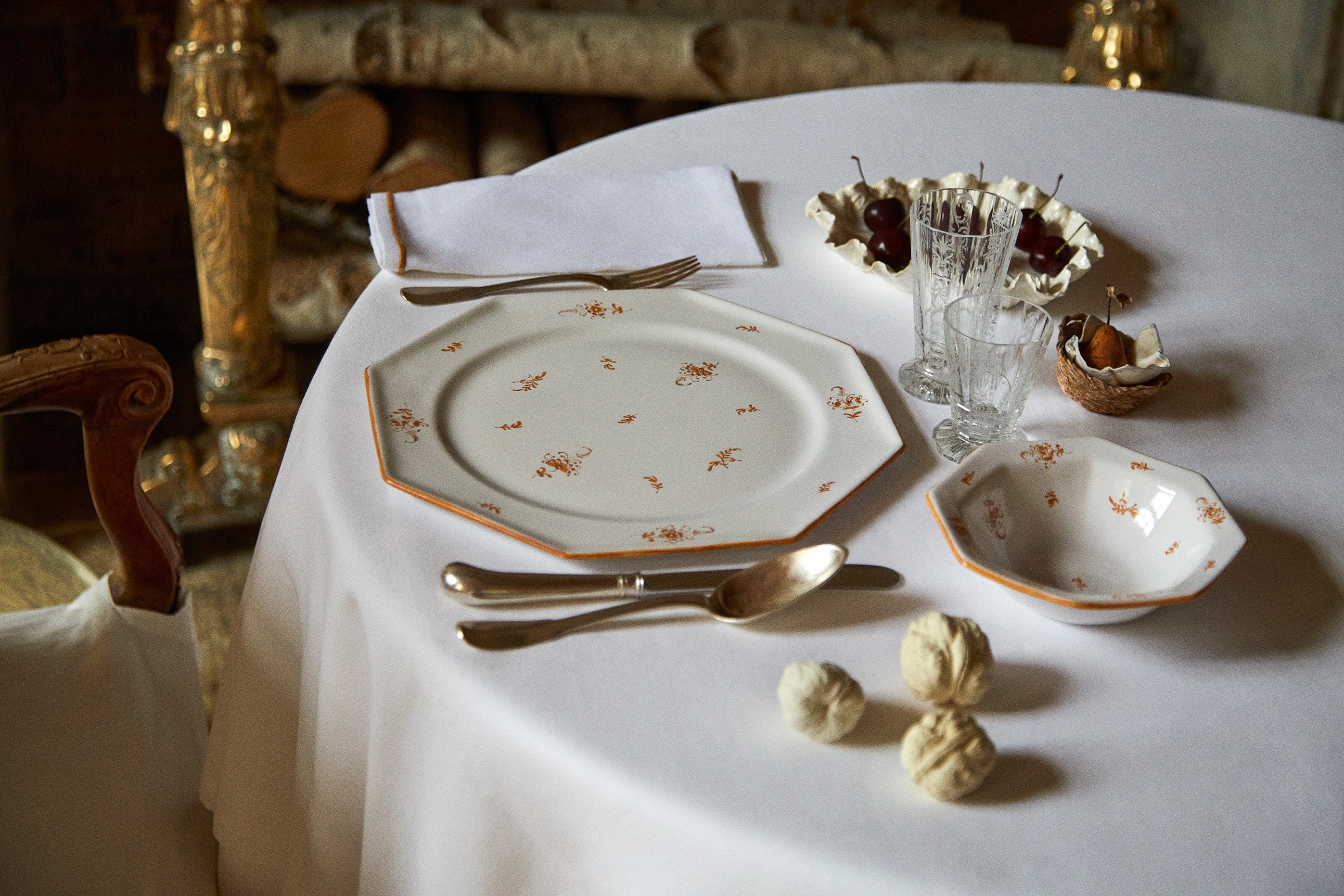 Brindille Ochre Brûlée Table Setting