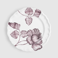 Camaïeu Grande Dinner Plate, Violine