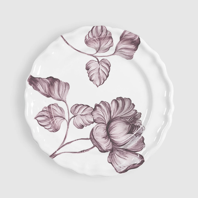 Camaïeu Grande Dinner Plate, Violine
