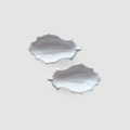 Pair of Porcelain Salt Cellars