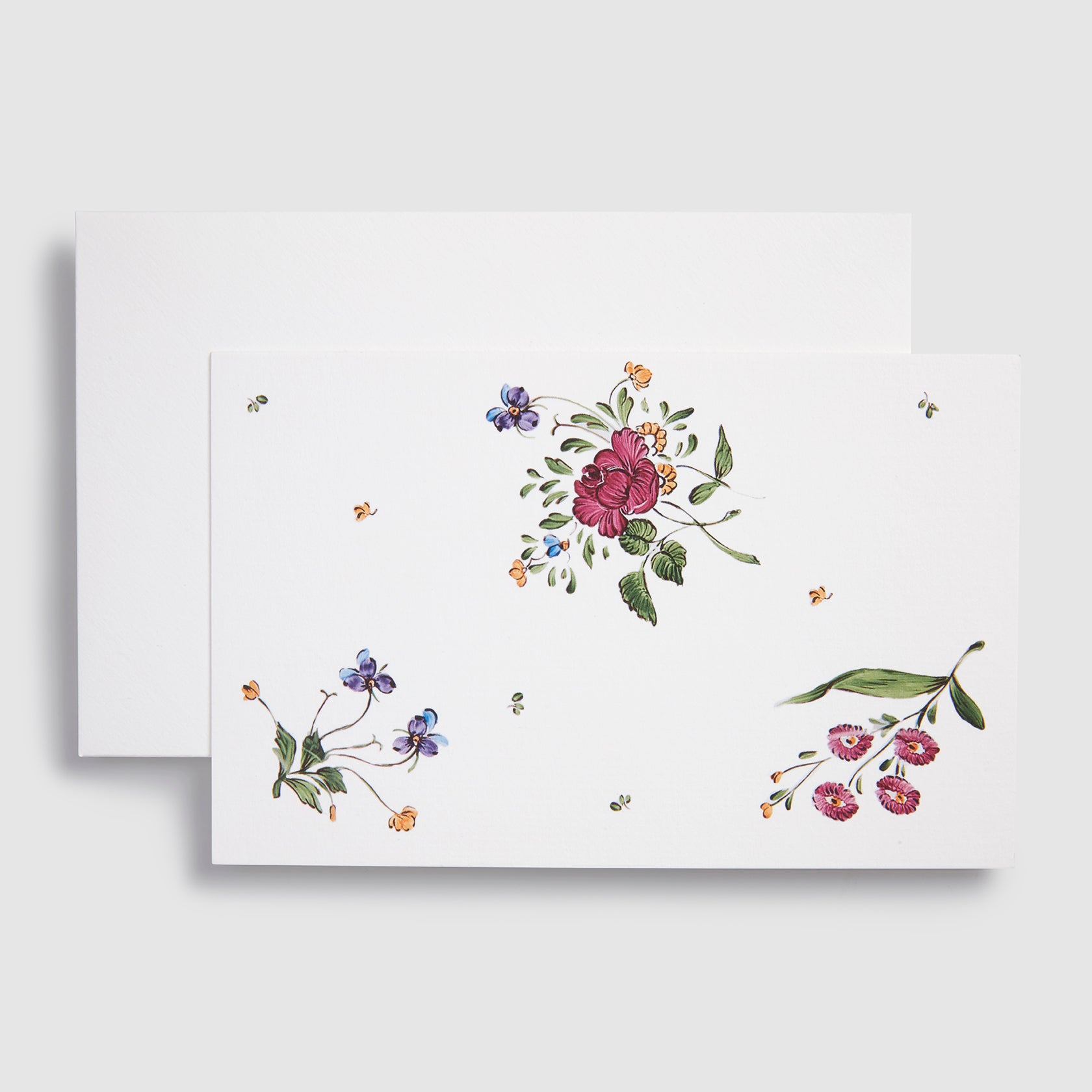 Hand Painted Notecards, Set of 12 - Picardie