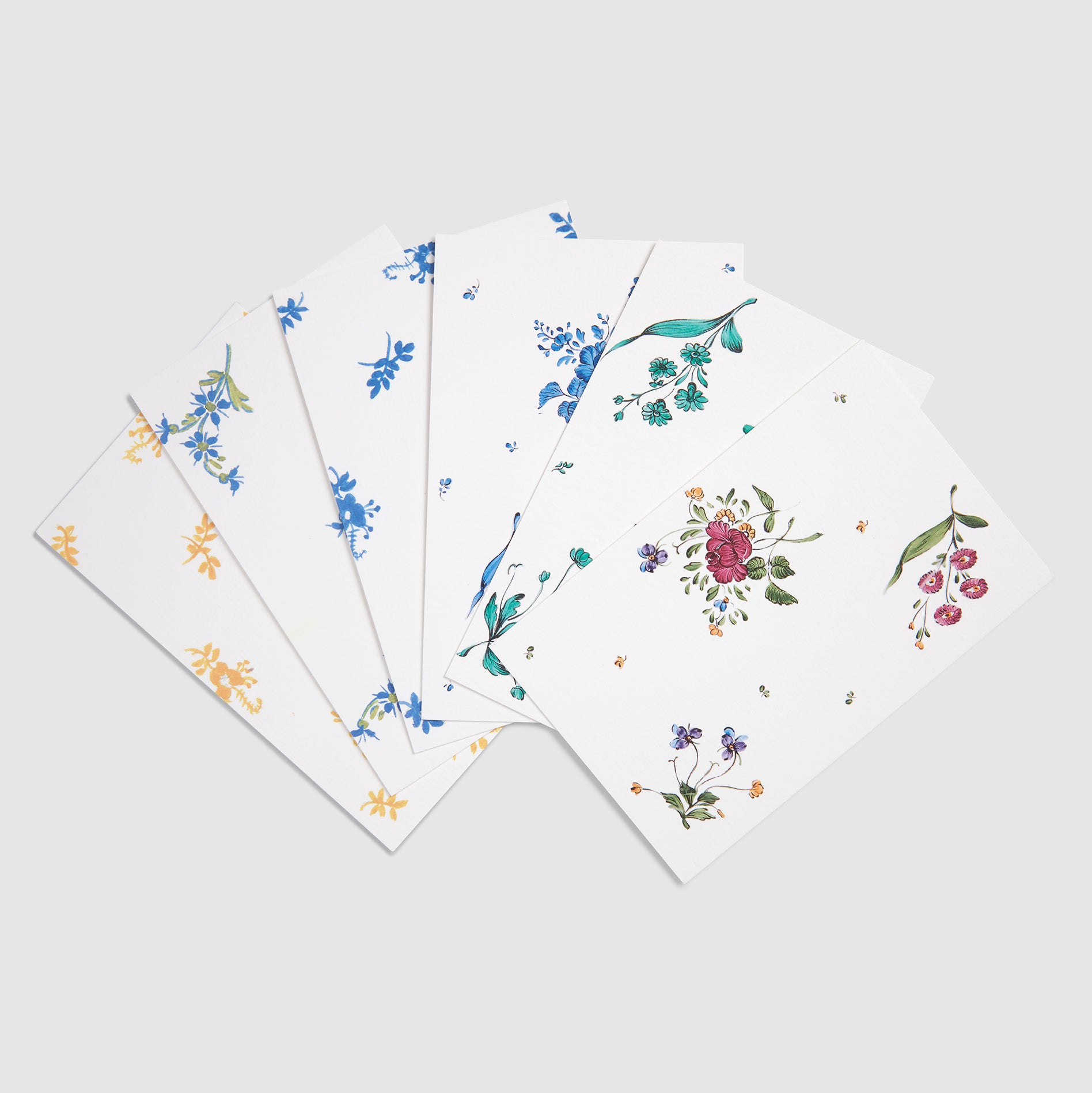 Hand Painted Notecards, Set of 12
