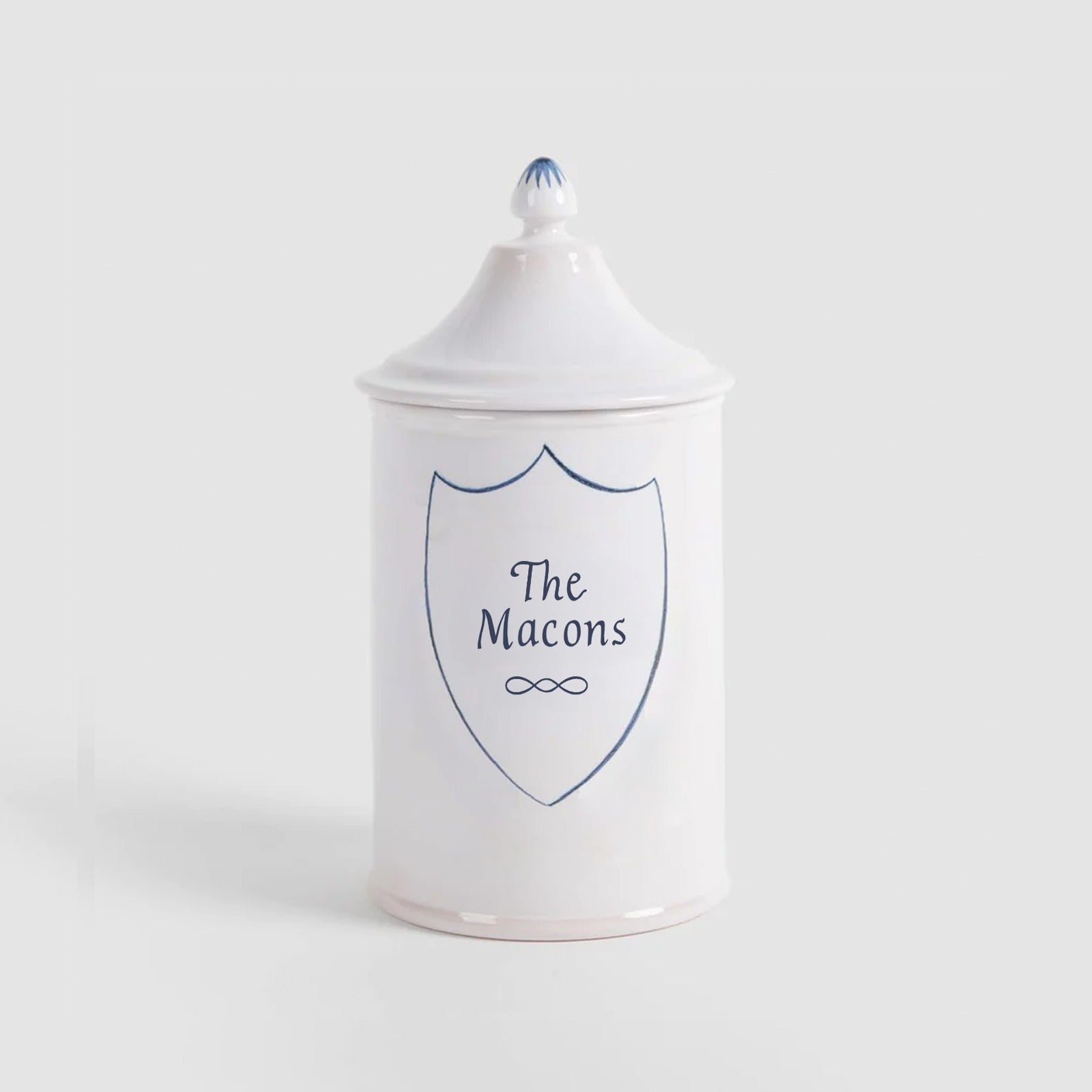 The ZdG Monogram Apothecary Jar