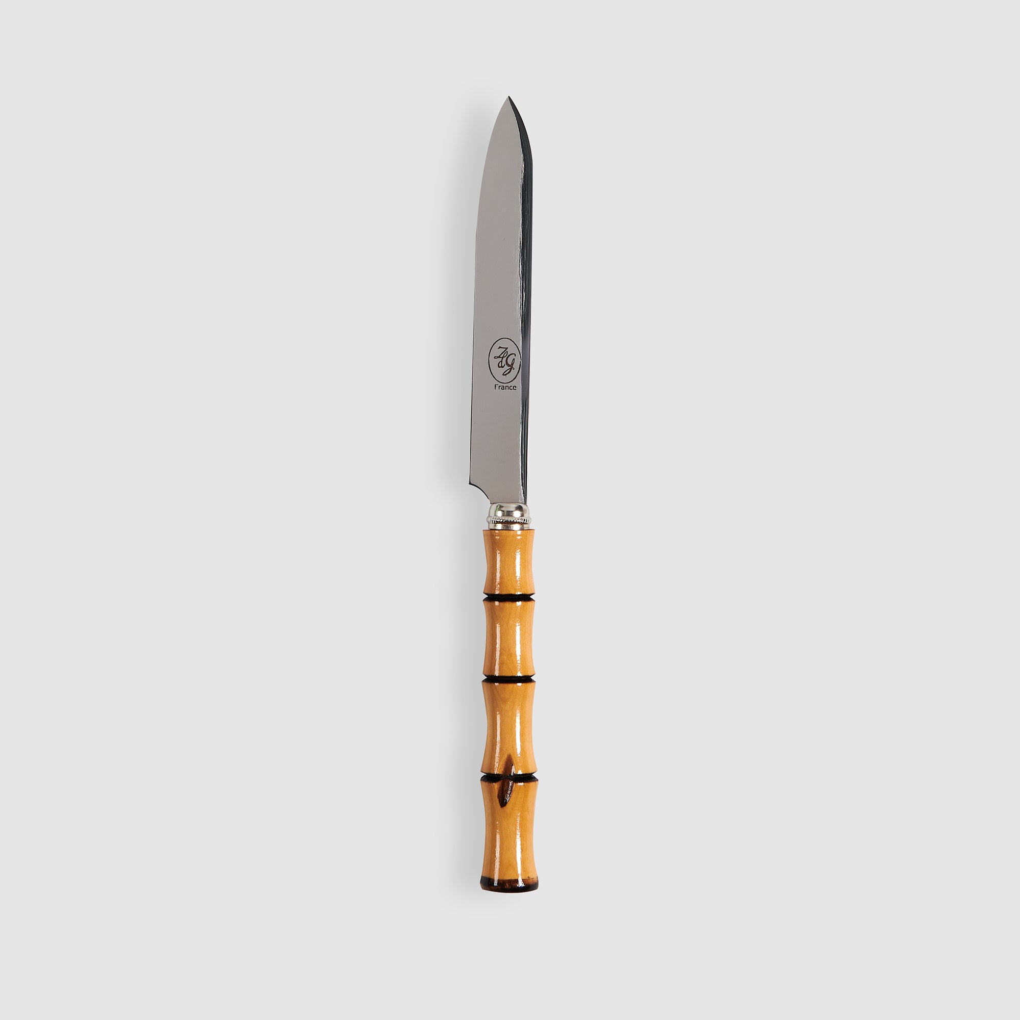 Banyan Stainless Dessert Knife Cutlery Set Carved in the Style of Bamboo