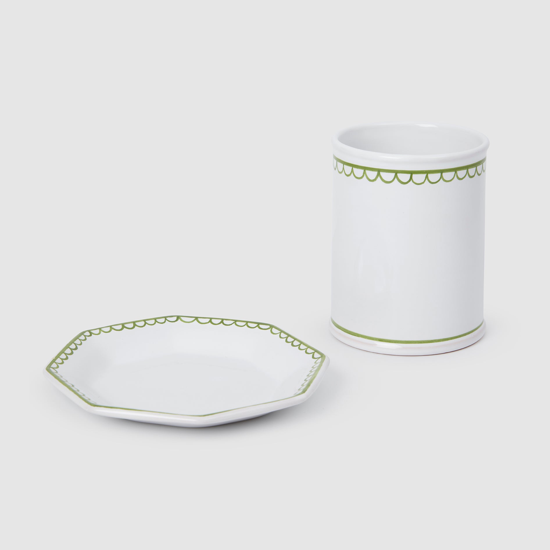 Bouclette Tumbler, Green