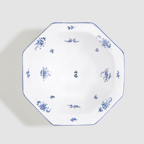Brindille Medium Bowl, Bleu Moustiers