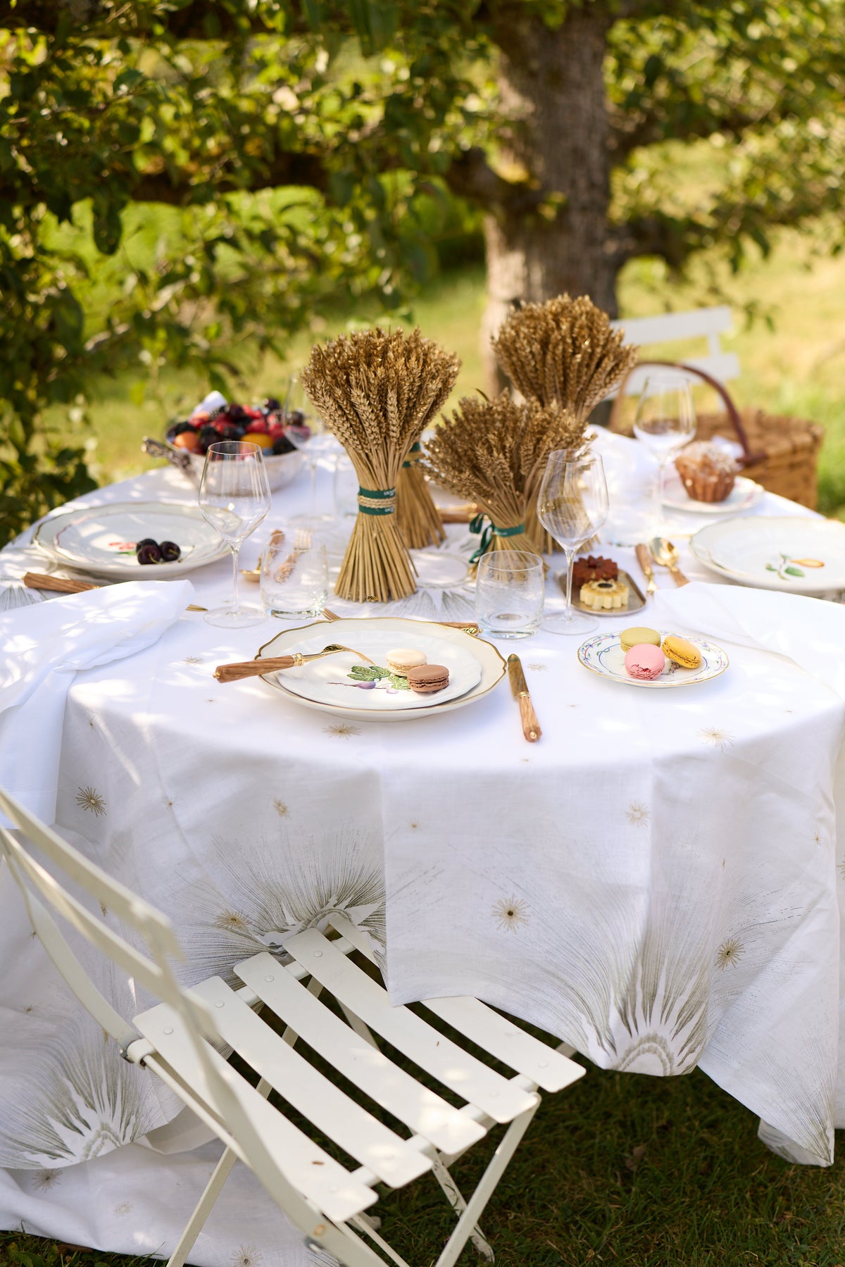Le Potager du Roi Les Fruits Salad/Dessert Plate, Fig
