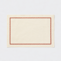 Ricamo Placemat, Red