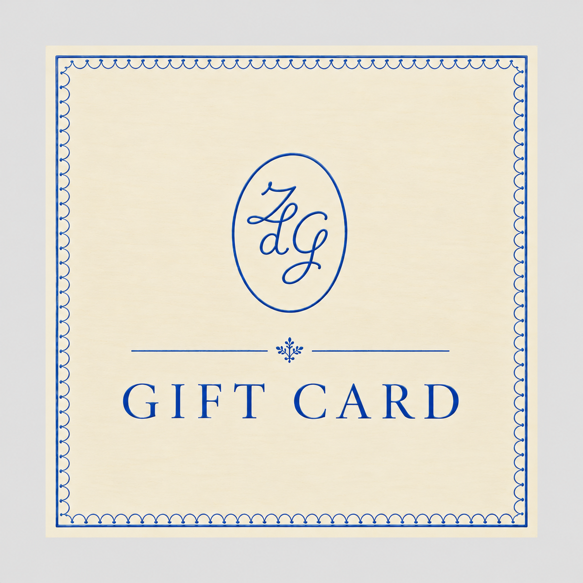 Z.d.G. Gift Card