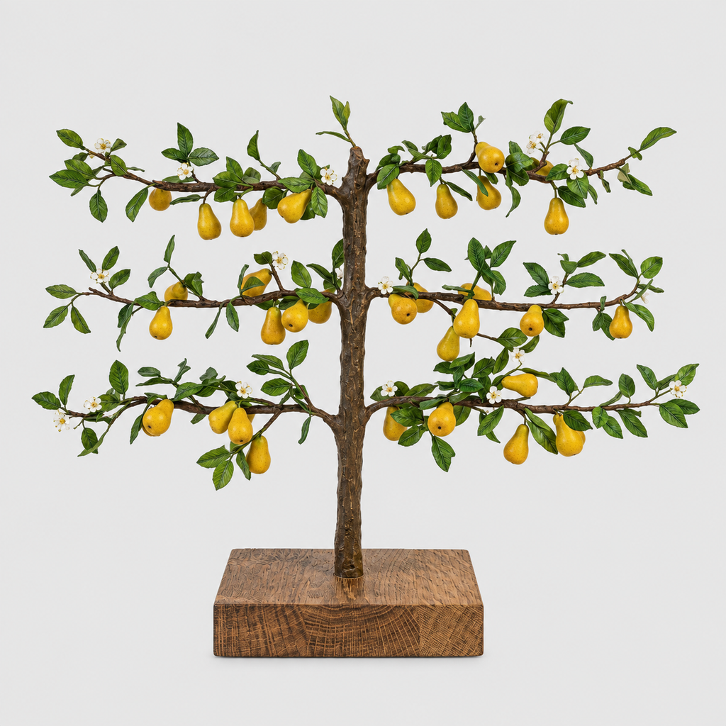Espalier Pear Tree Centerpiece, Small