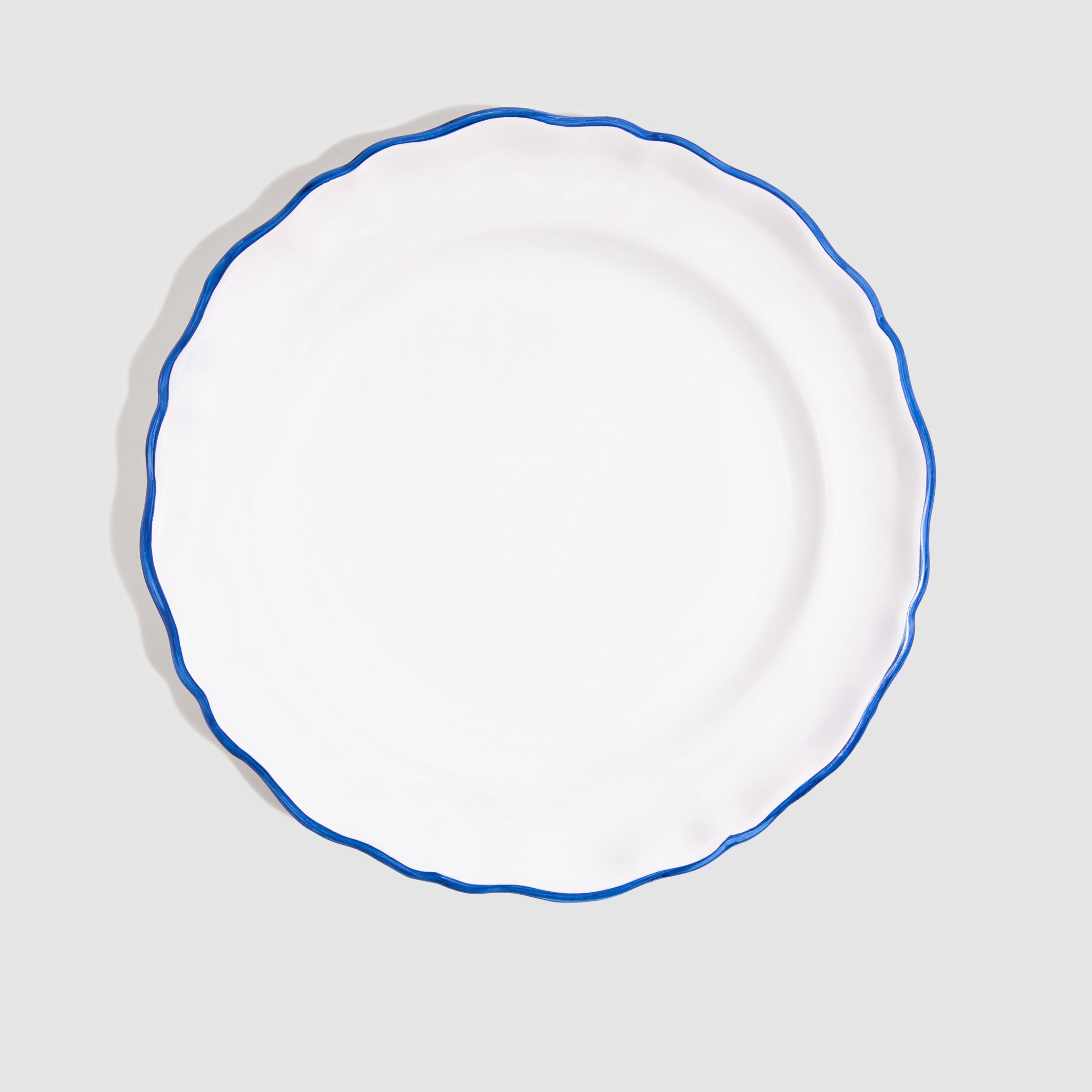 L'Horizon II Large Dinner/Charger Plate, Azur