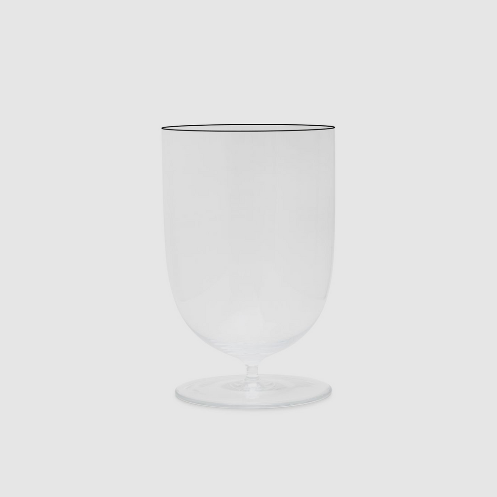 L'Horizon Footed Water Glass, Midnight