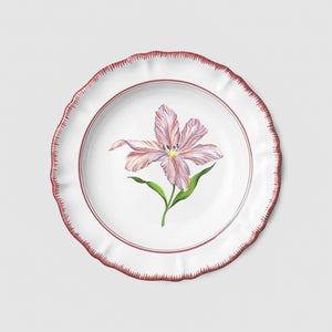 Le Perroquet Pasta/Soup Plate, Violet