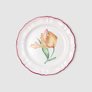 Le Perroquet Salad Plate, Set of 4