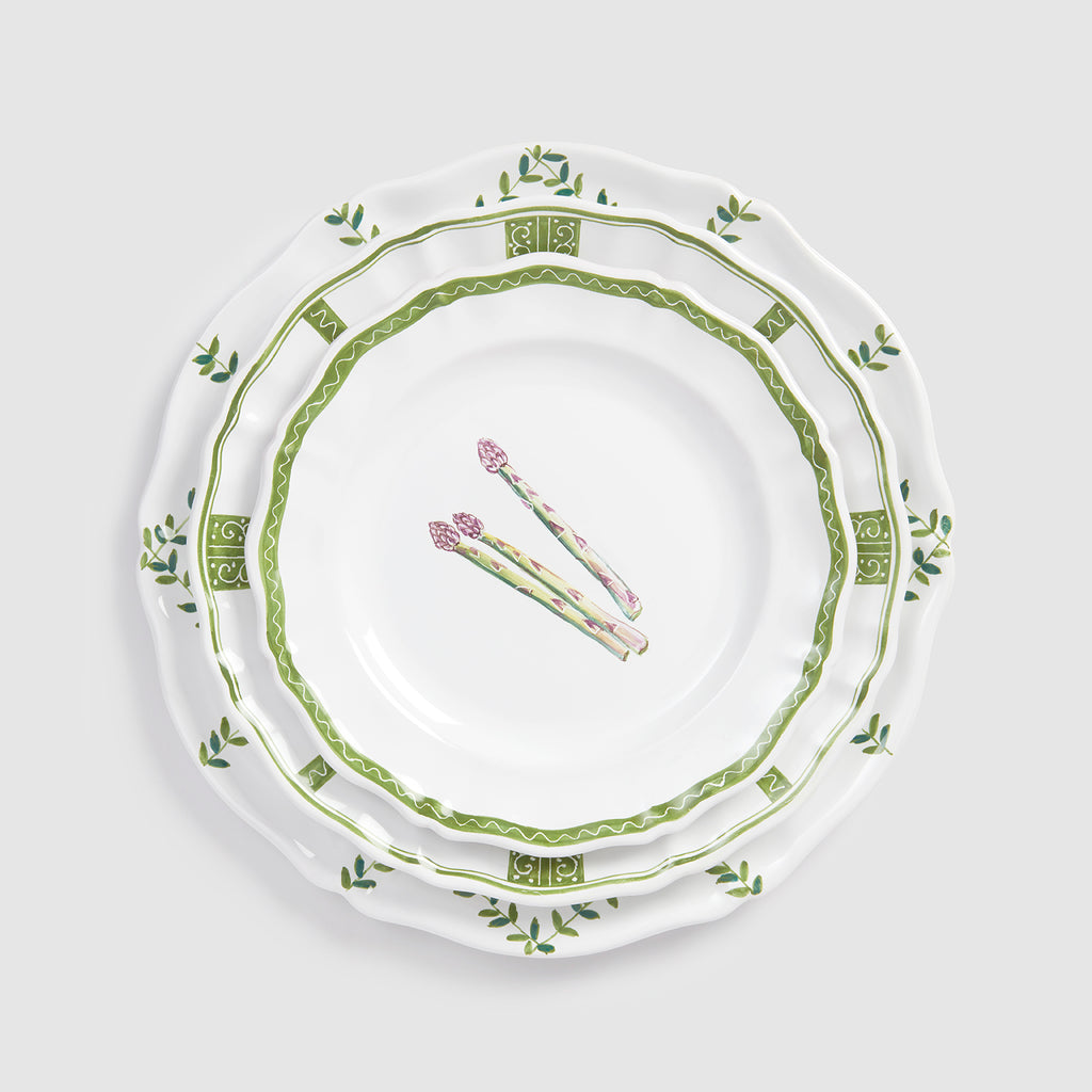 Le Potager du Roi Les Légumes Salad/Dessert Plate, Asparagus