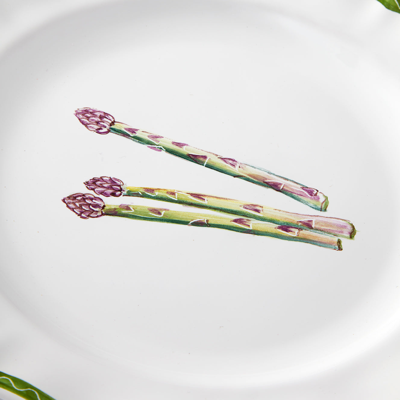 Le Potager du Roi Les Légumes Salad/Dessert Plate, Asparagus