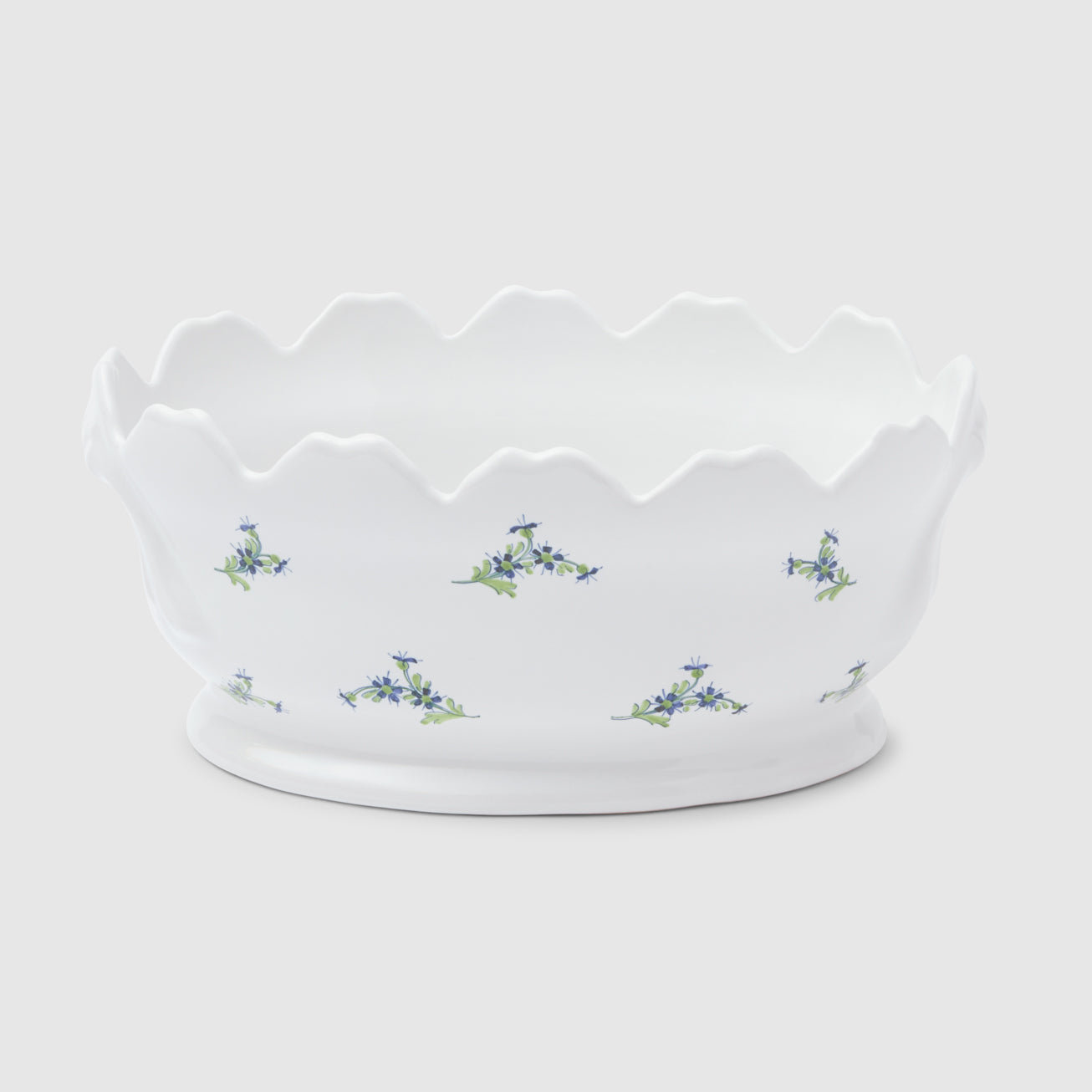 Les Bleuets Large Verrier, Blue and Green