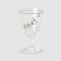 Les Bleuets Stemmed Glass