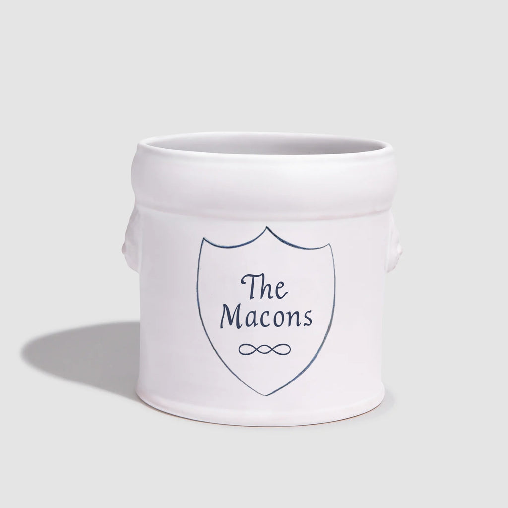 The ZdG Monogram Cache Pot, Medium