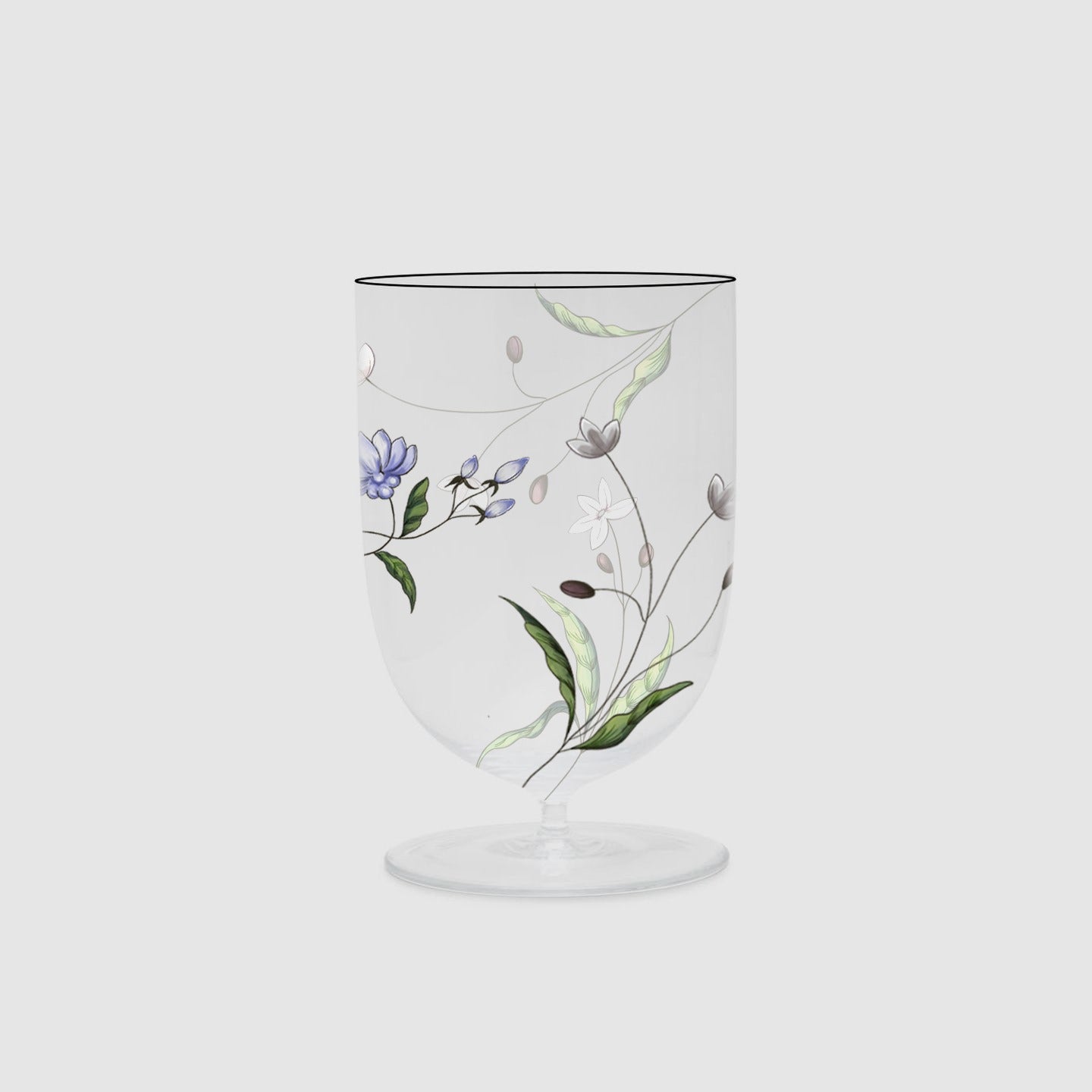 Nenuphar Footed Water Glass