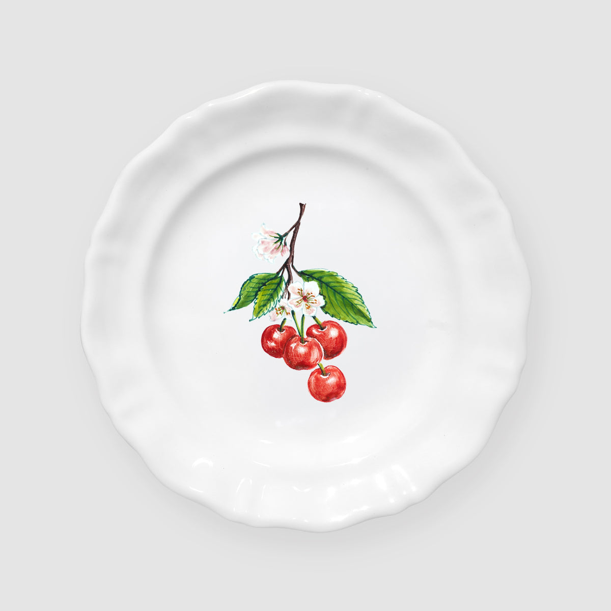 Le Potager du Roi Les Fruits Salad/Dessert Plate, Cherry