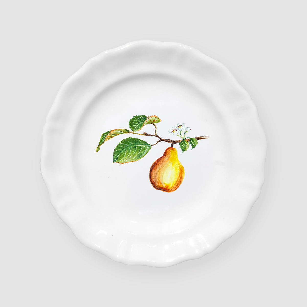 Le Potager du Roi Les Fruits Salad/Dessert Plate, Pear