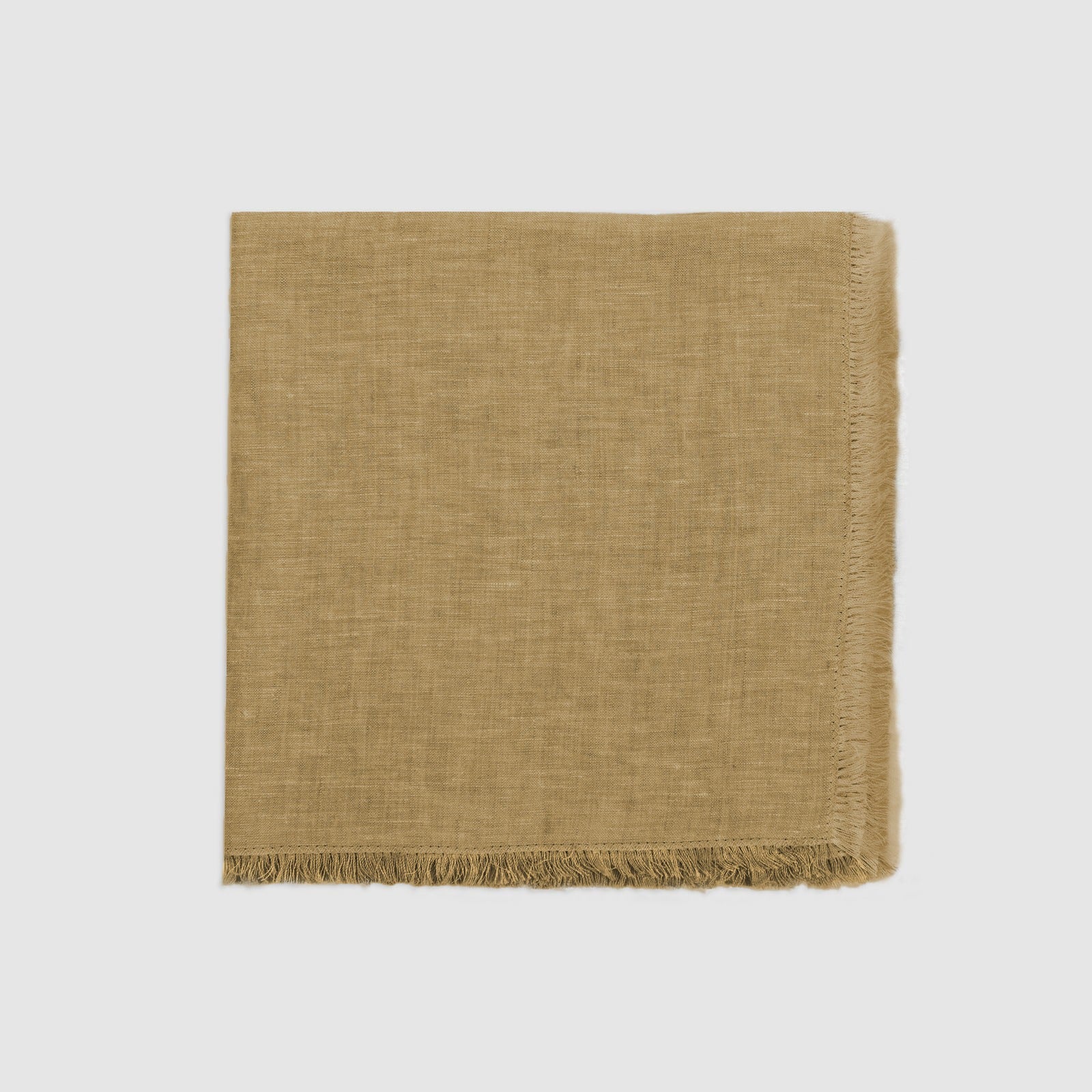 Pulled Thread Napkin Gold