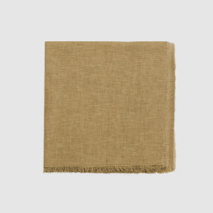 Pulled Thread Napkin Gold
