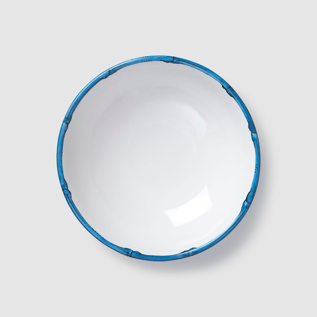 Ramatuelle Bamboo Bowl, Blue