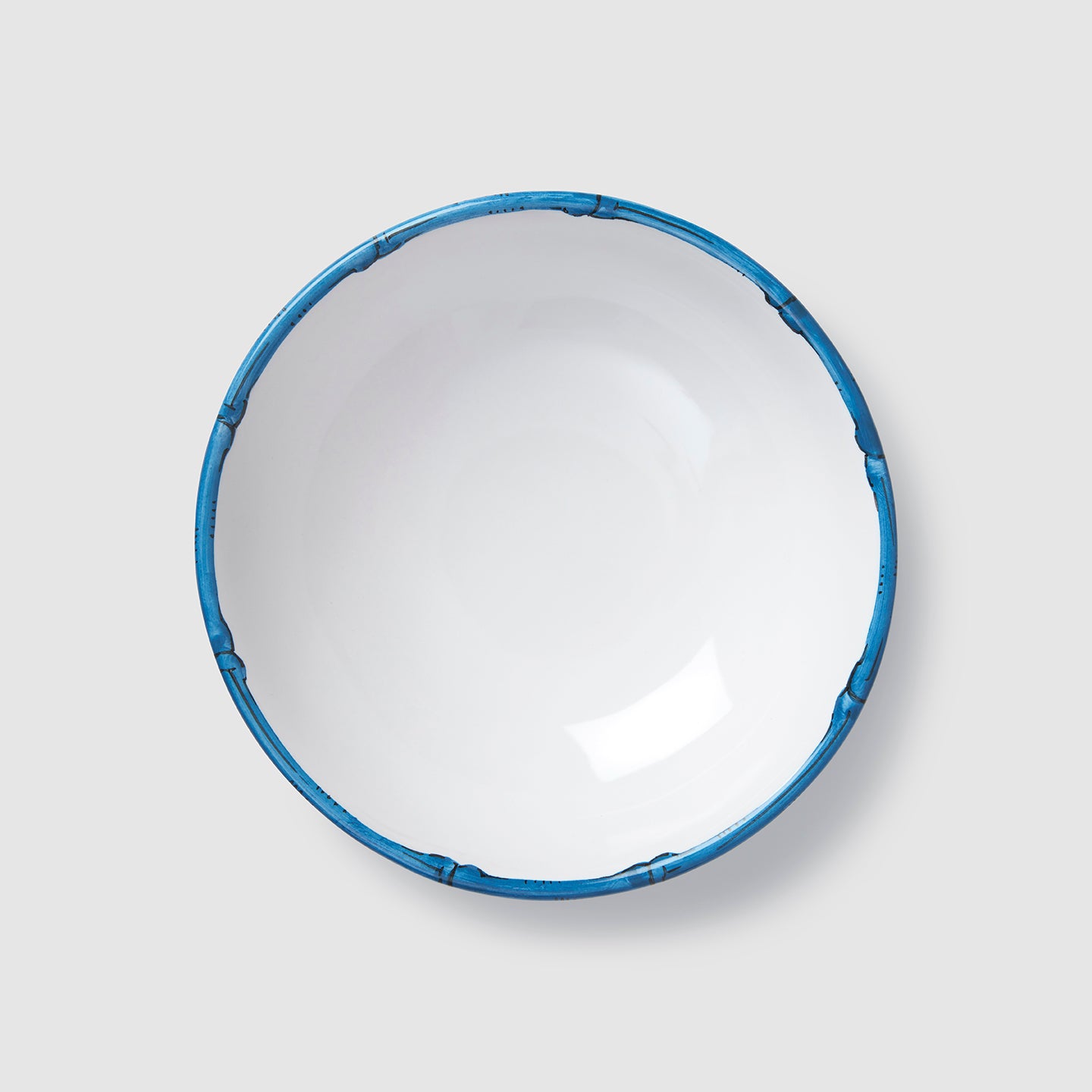 Ramatuelle Bamboo Bowl, Blue