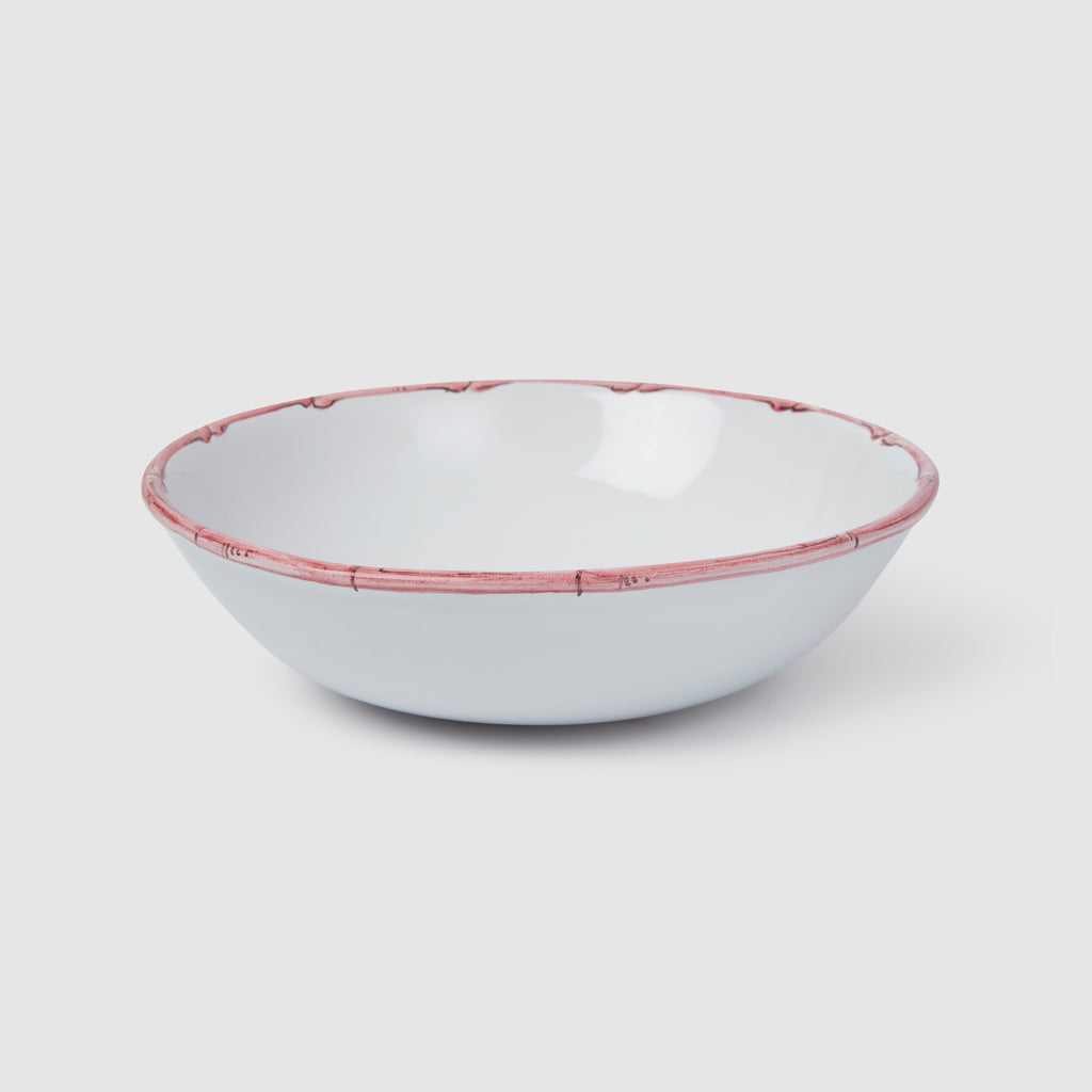 Ramatuelle Bamboo Bowl, Pink