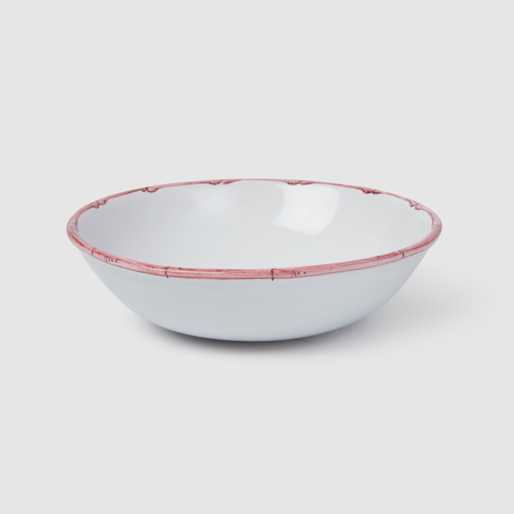 Ramatuelle Bamboo Bowl, Pink