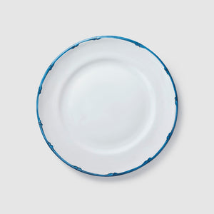 Ramatuelle Bamboo Dinner Plate, Blue