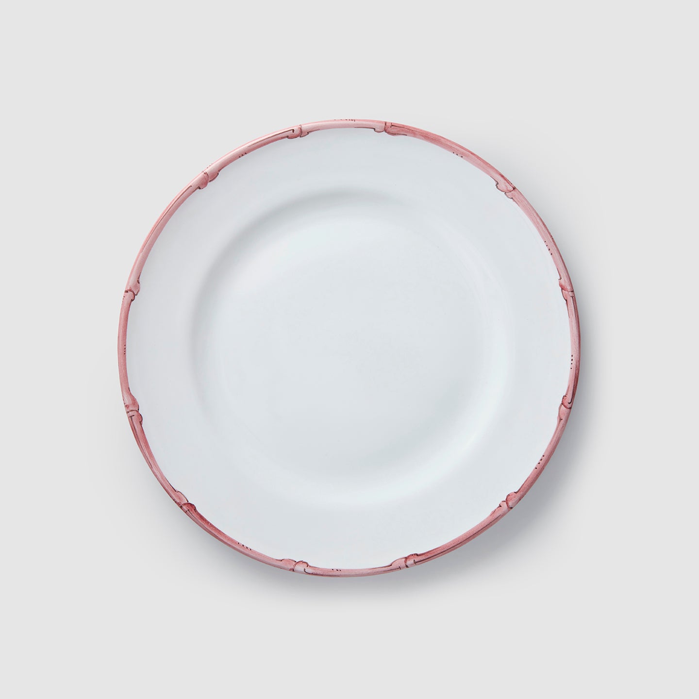 Ramatuelle Bamboo Dinner Plate, Rose