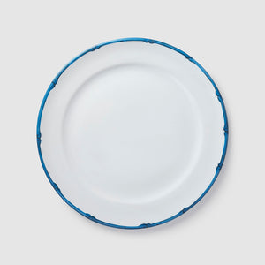 Ramatuelle Bamboo Large Dinner/Charger Plate, Blue