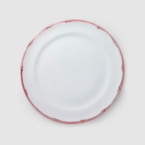 Ramatuelle Bamboo Large Dinner/Charger Plate, Rose