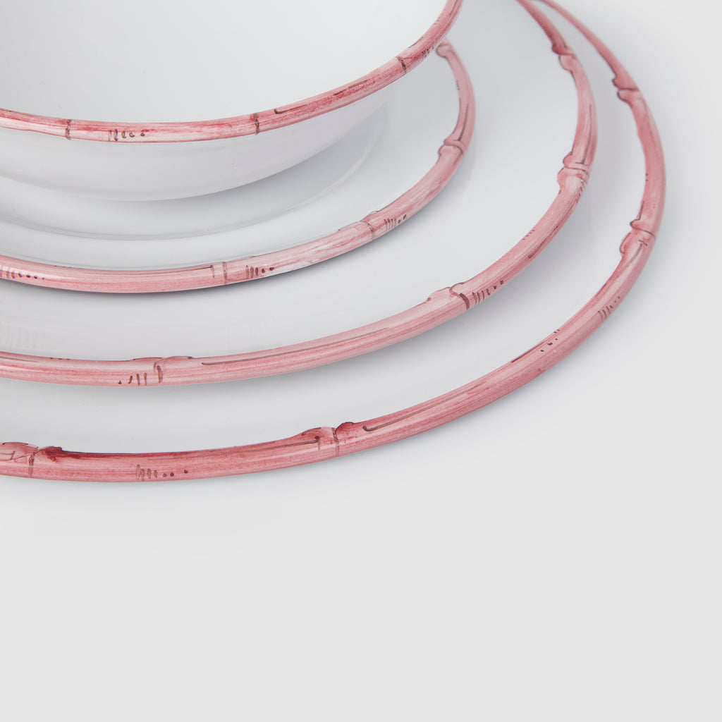 Ramatuelle Bamboo Side Plate, Rose