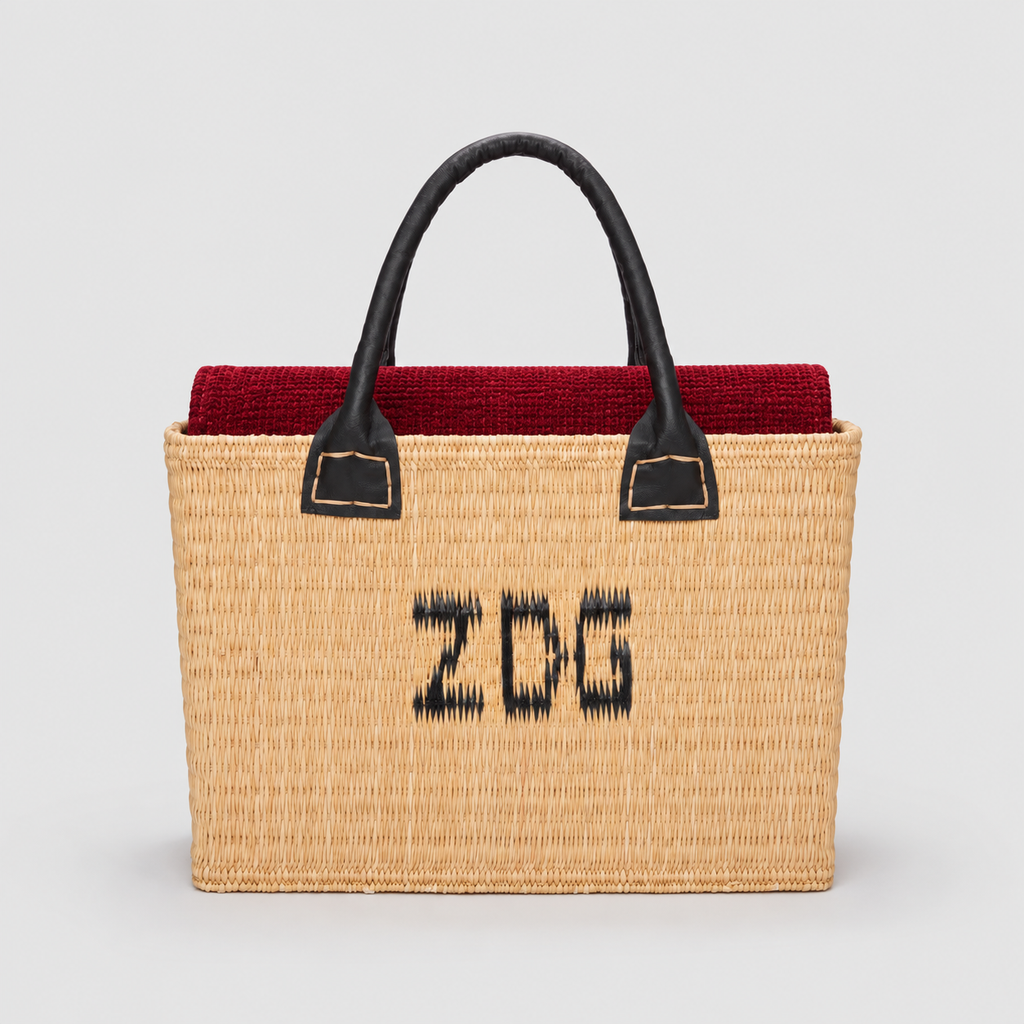 The Small ZdG Pochette, Burgundy