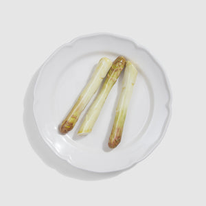Trompe L’œil Décorative Plate, Asparagus