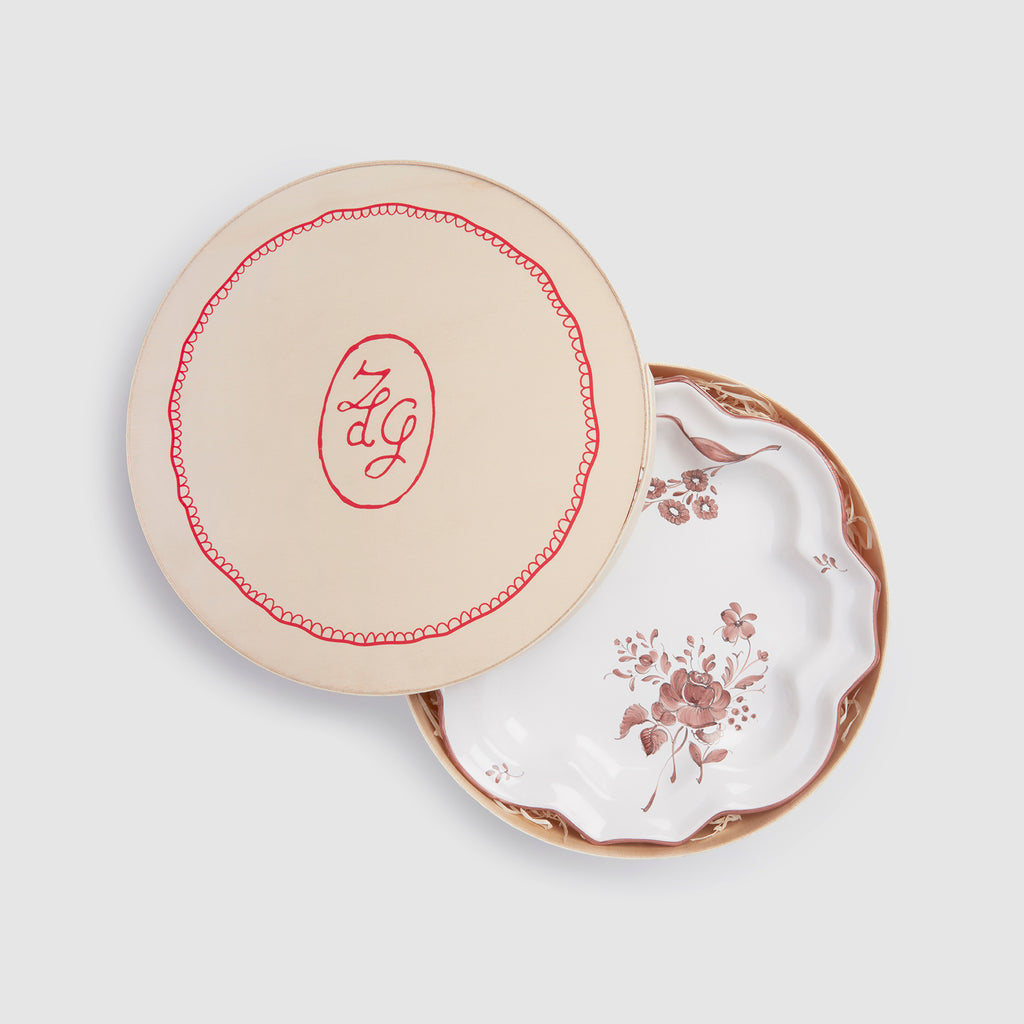 Camaieu Drageoir with Wooden Box