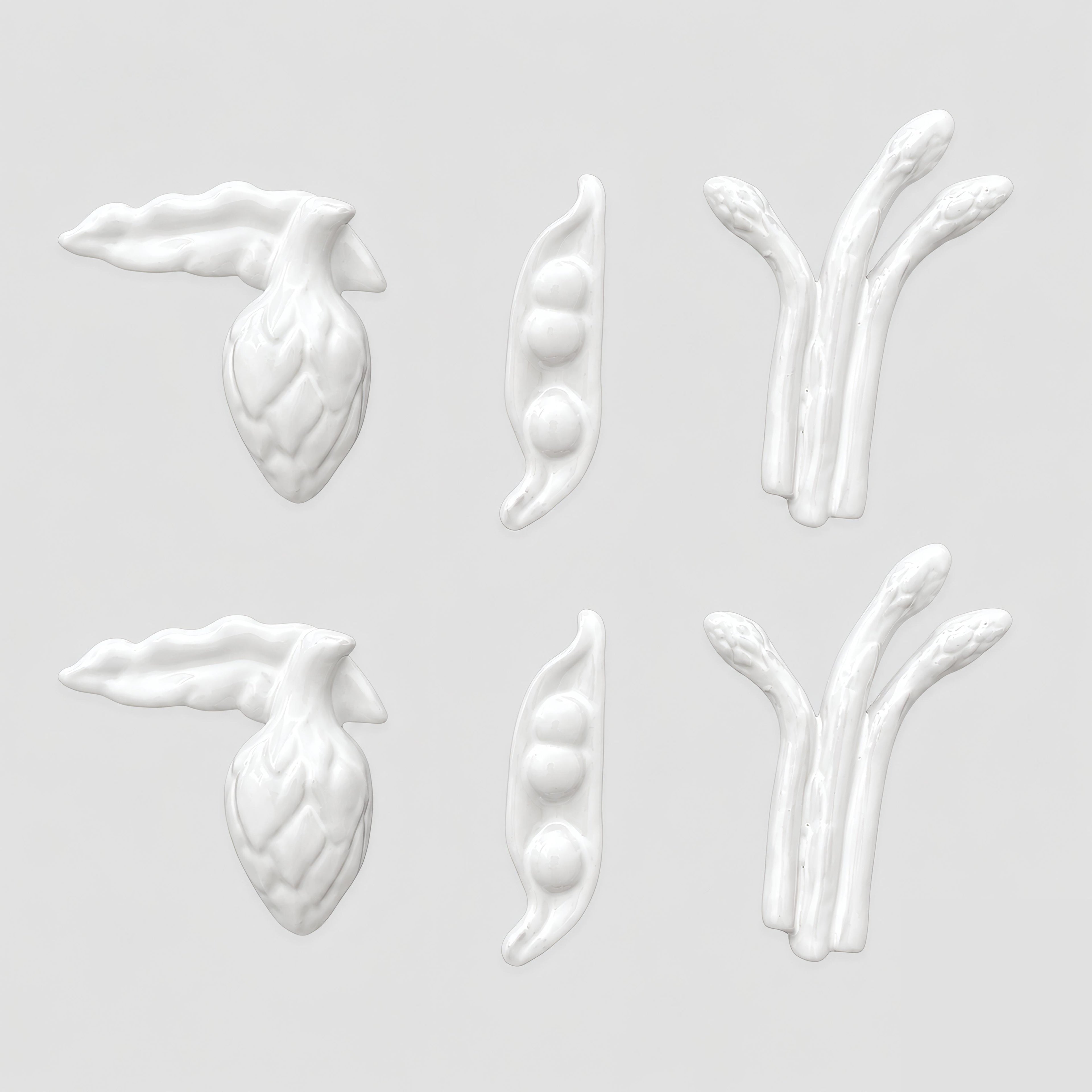 Le Potager du Roi Knife Rests, Set of Six